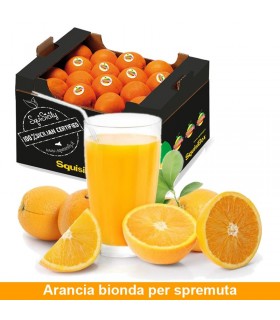 Spremuta d'Arancia Bionda di Sicilia, Prodotti